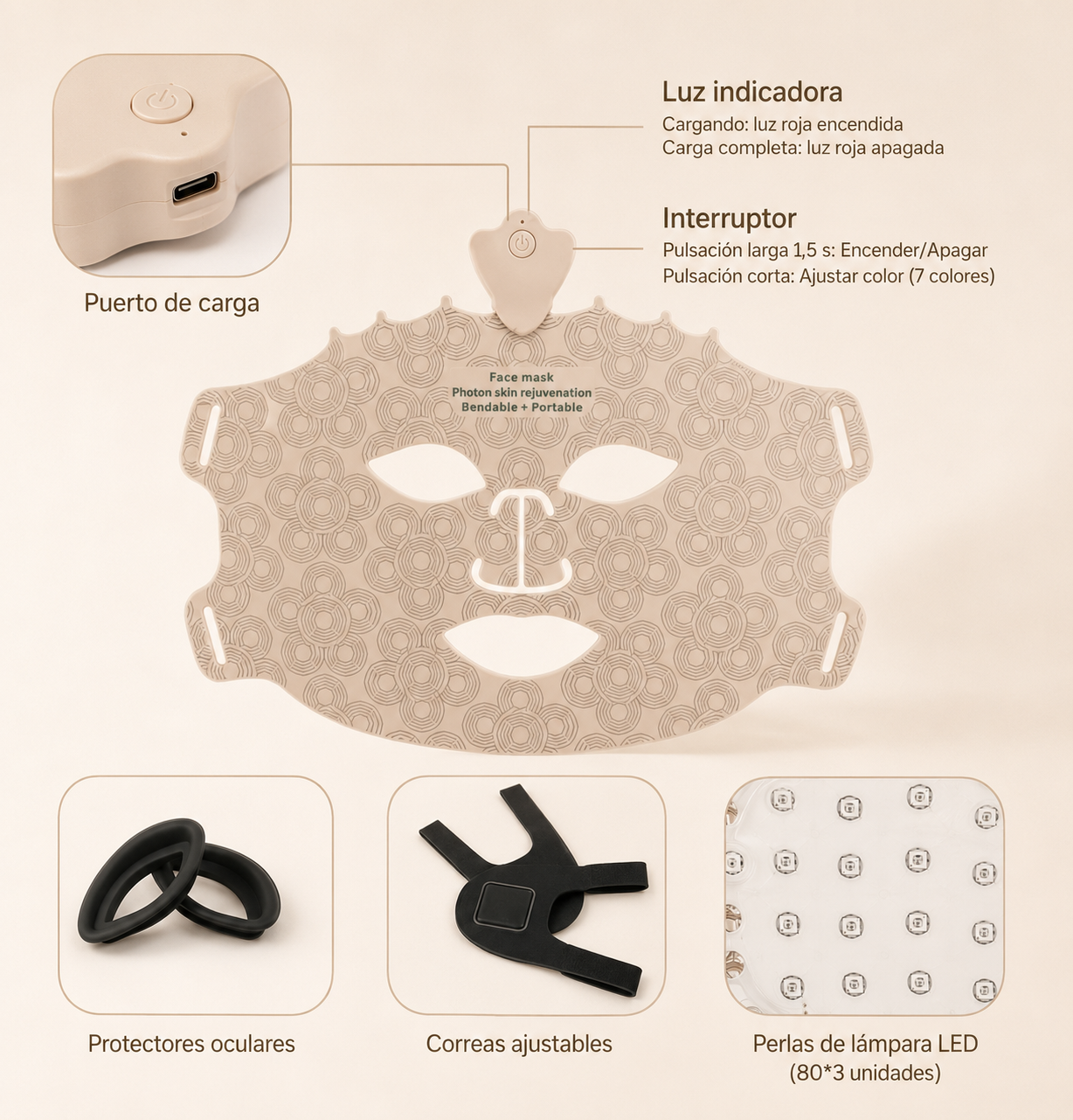 Felunor Aura LED Mask